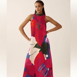 Farm Rio Halter Maxi Dress